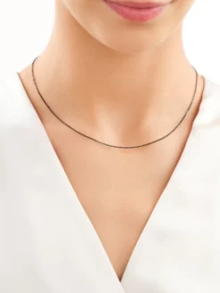 Łańcuszek srebrny - ankier