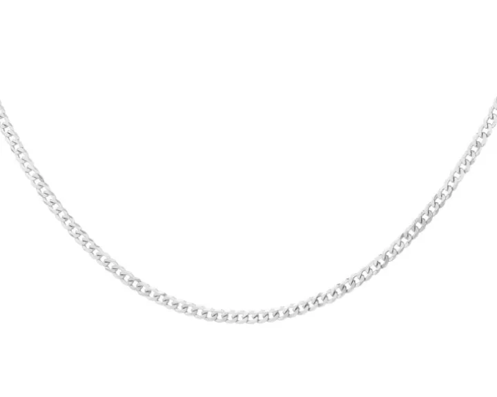 Łańcuszek srebrny - pancerka