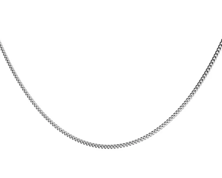 Łańcuszek srebrny - pancerka