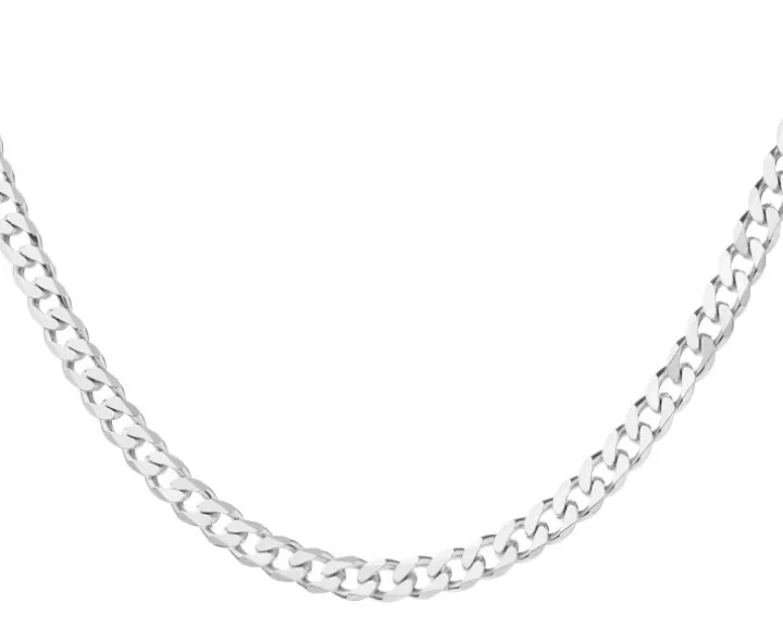 Łańcuszek srebrny - pancerka