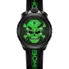 Bomberg Cyber Skull Green Pack