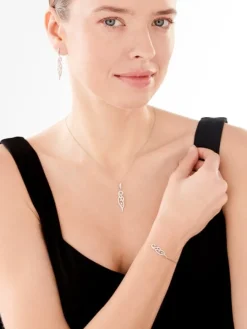 Bransoletka srebrna