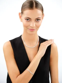 Bransoletka srebrna