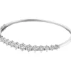 Bransoletka z białego złota z brylantami - 1,34 ct - próba 585