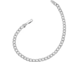 Bransoletka z białego złota z brylantami - 0,50 ct - próba 585