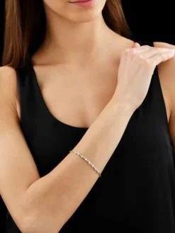 Bransoletka  z żółtego złota z brylantami - 1,58 ct - próba 585