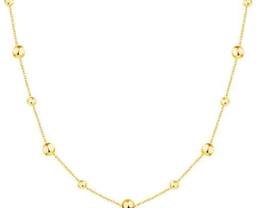 Choker ze stali szlachetnej - kulki