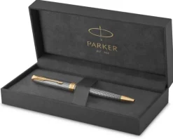 Długopis Parker Sonnet chiselled silver GT