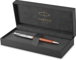Długopis Parker Sonnet sand blasted metal orange