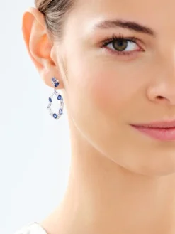 Kolczyki srebrne z cyrkoniami