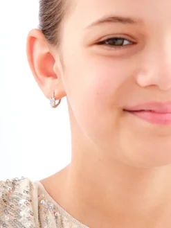 Kolczyki srebrne z cyrkoniami - sowy