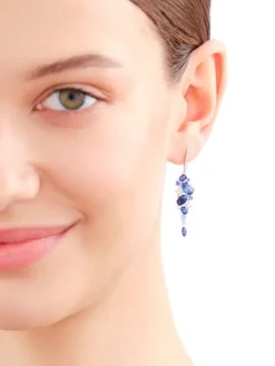 Kolczyki srebrne z cyrkoniami