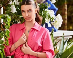 Kolczyki srebrne z cyrkoniami