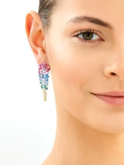 Kolczyki srebrne z cyrkoniami