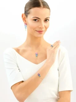 Kolczyki srebrne z cyrkoniami