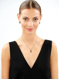 Kolczyki srebrne z cyrkoniami