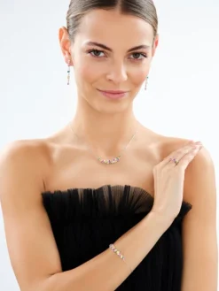 Kolczyki srebrne z cyrkoniami