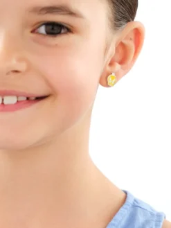 Kolczyki srebrne z emalią - Looney Tunes, Tweety, Warner Bros. Discovery