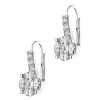 Kolczyki z białego złota z diamentami - 1,34 ct - próba 585