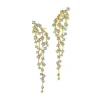 Kolczyki z żółtego złota z brylantami - 2,18 ct - próba 585