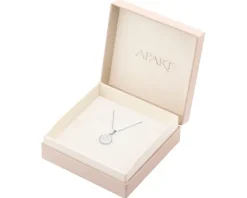 Medalik I Komunia Święta - zawieszka srebrna i łańcuszek - komplet