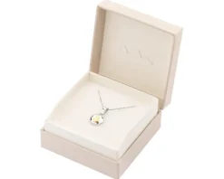 Medalik Matka Boska - zawieszka srebrna i łańcuszek - komplet