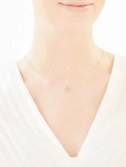 Naszyjnik srebrny - aniołek