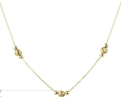 Naszyjnik srebrny - kulki