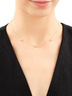 Naszyjnik srebrny - kulki