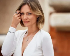 Naszyjnik srebrny - kulki