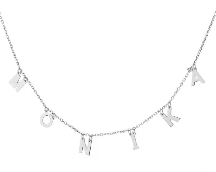 Naszyjnik srebrny - Monika