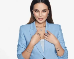 Naszyjnik srebrny - motyle