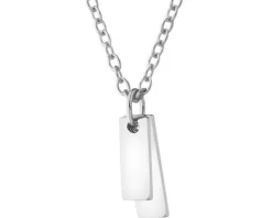 Naszyjnik srebrny - nieśmiertelnik