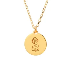 Naszyjnik srebrny - Panna