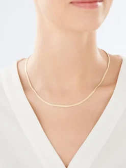 Naszyjnik srebrny - taśma