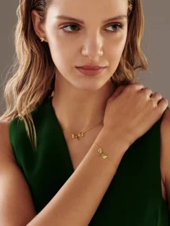 Naszyjnik srebrny z cyrkoniami - ważka