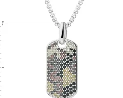 Naszyjnik srebrny z cyrkoniami