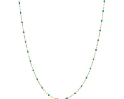 Naszyjnik srebrny z emalią