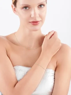 Naszyjnik srebrny z emalią