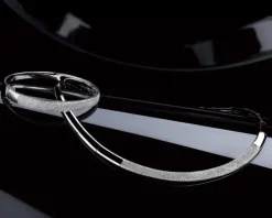 Naszyjnik z białego złota z brylantami - 2,51 ct - próba 585