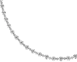 Naszyjnik z białego złota z brylantami - 45 cm, - 1,83 ct - próba 585