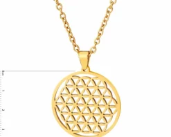 Naszyjnik ze stali szlachetnej