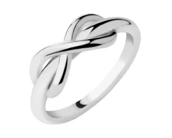 Pierścionek srebrny - nieskończoność