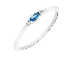 Pierścionek srebrny z cyrkoniami