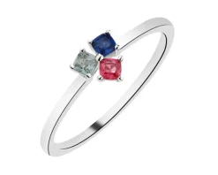 Pierścionek srebrny z cyrkoniami