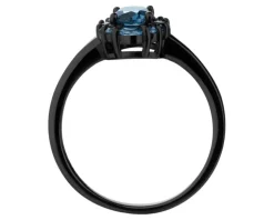 Pierścionek srebrny z cyrkoniami