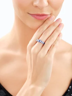 Pierścionek srebrny z cyrkoniami