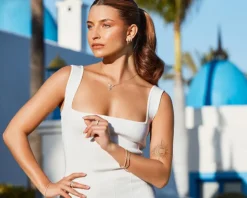 Pierścionek z żółtego złota z brylantami - 0,50 ct - próba 585