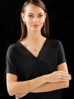 Pierścionek z żółtego złota z brylantami i szafirami kolorowymi - próba 585