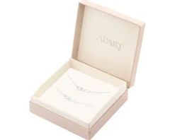 Srebrny naszyjnik i bransoletka - komplet - koła, nieskończoności